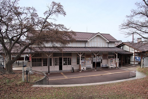 旧湯田中駅舎