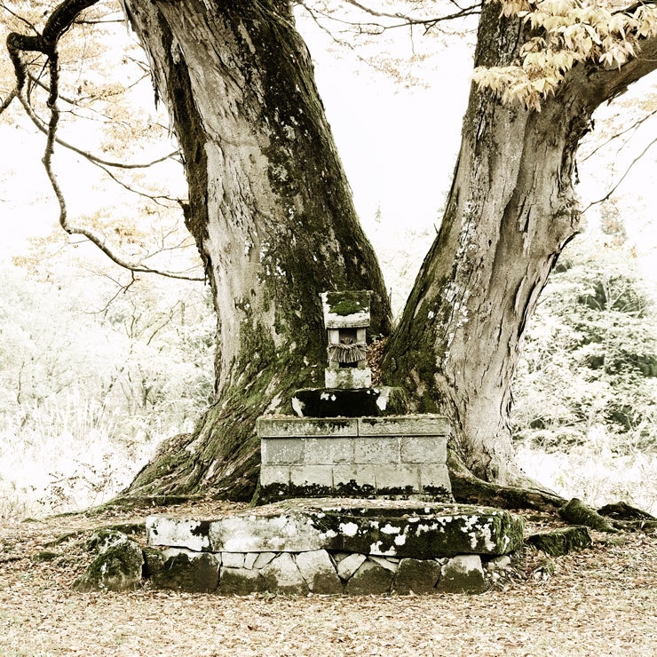 熊野神社の石祠